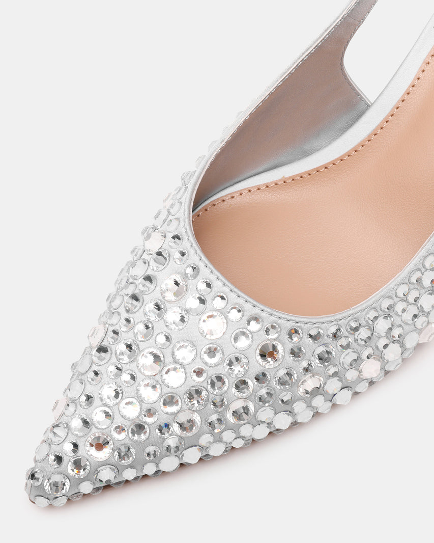 KORRA-R DÉCOLLETÉ ARGENTO STONES