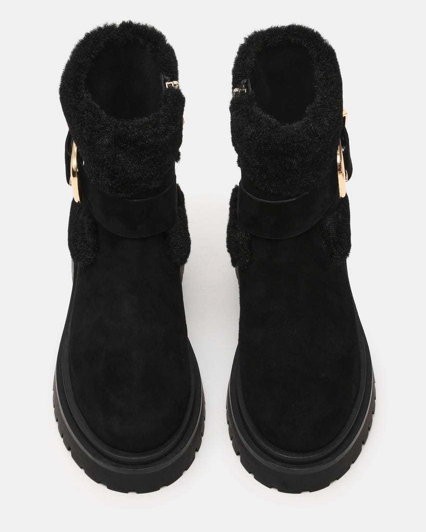 LODGE STIVALE NERO SUEDE