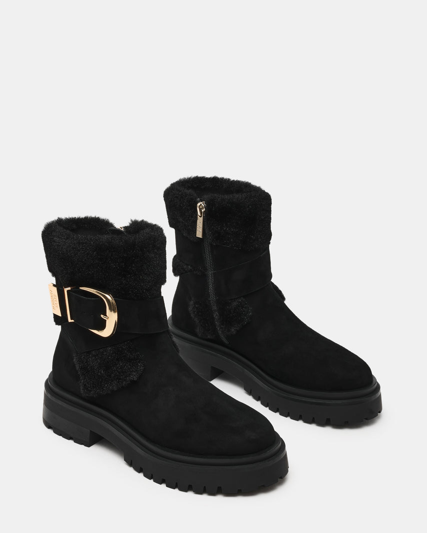 LODGE STIVALE NERO SUEDE
