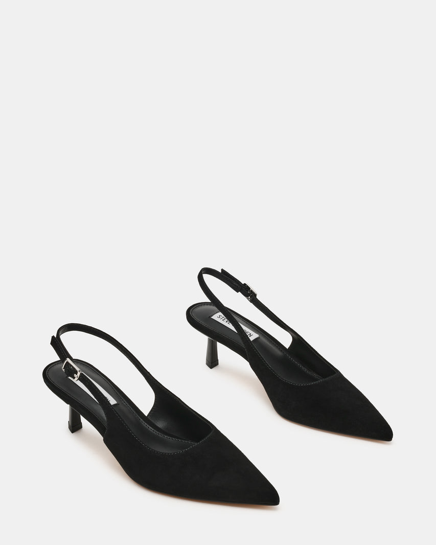 Korra Décolleté Nero Suede - view 2