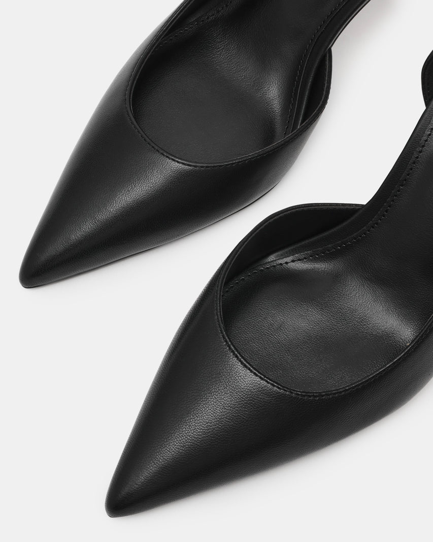 Vena Décolleté Nero Pelle