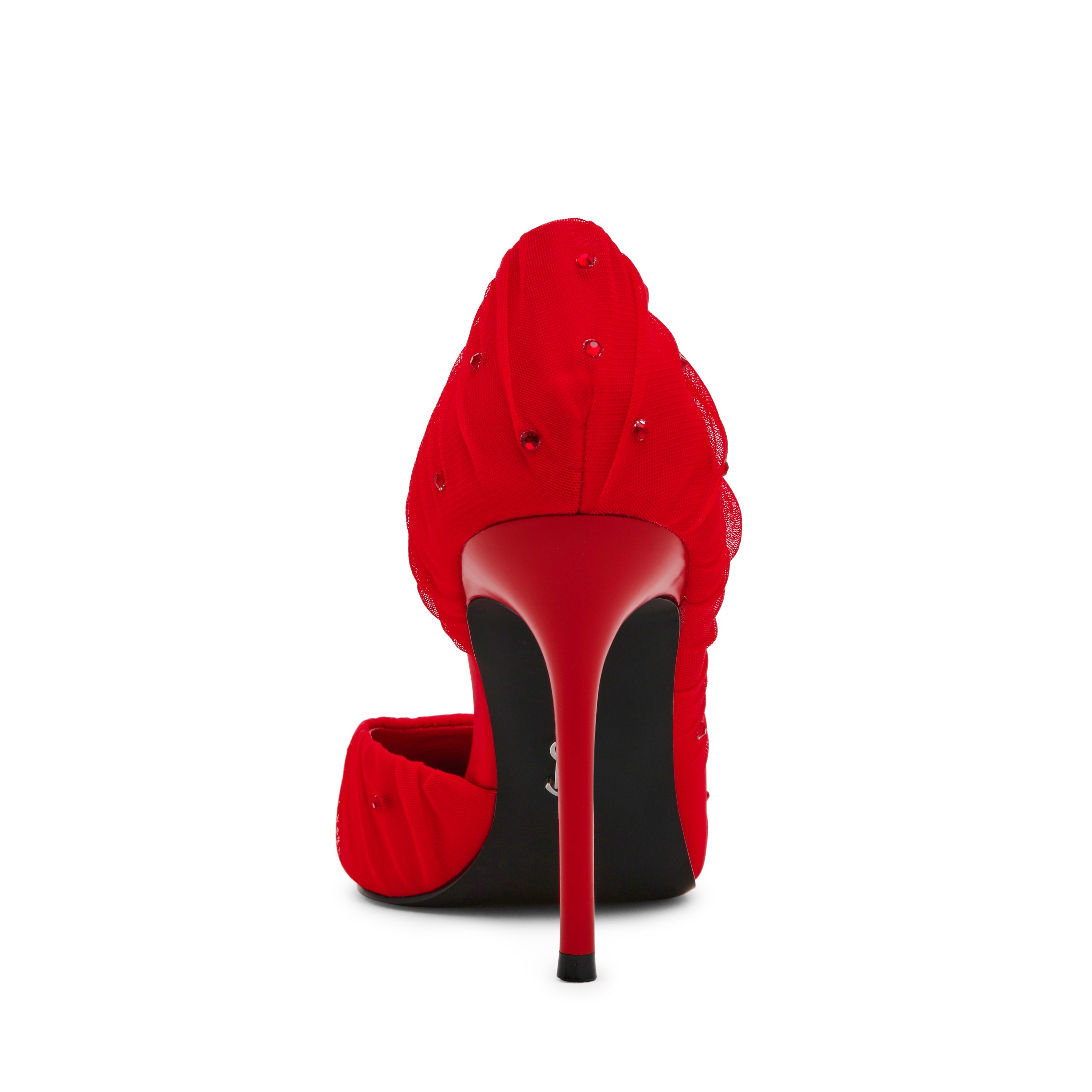 Danville Décolleté Rosso Satin - view 5