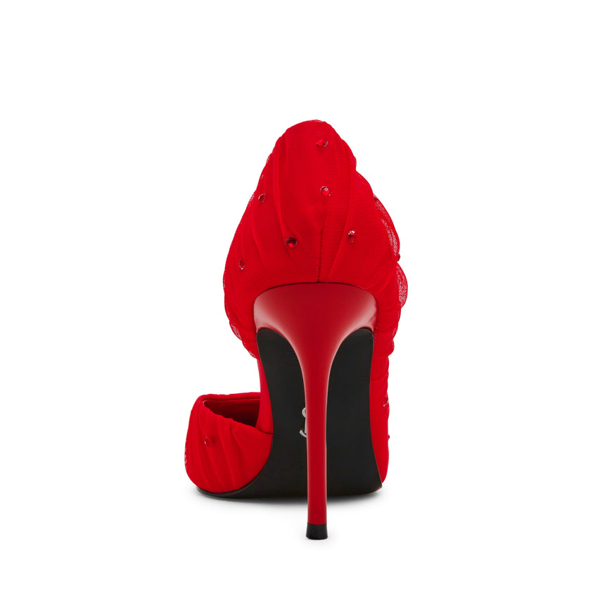 Danville Décolleté Rosso Satin - view 5