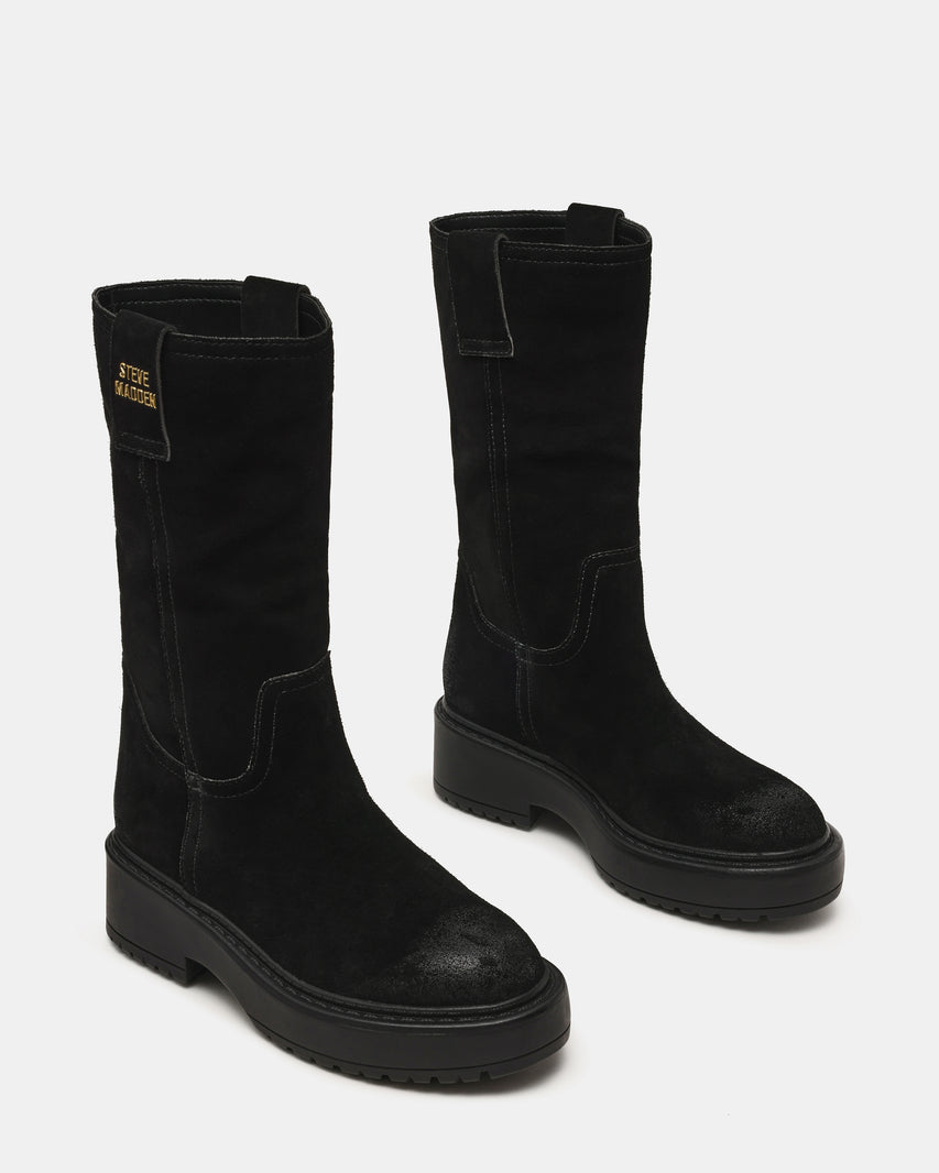 Ruckus Stivale Nero Suede - view 5