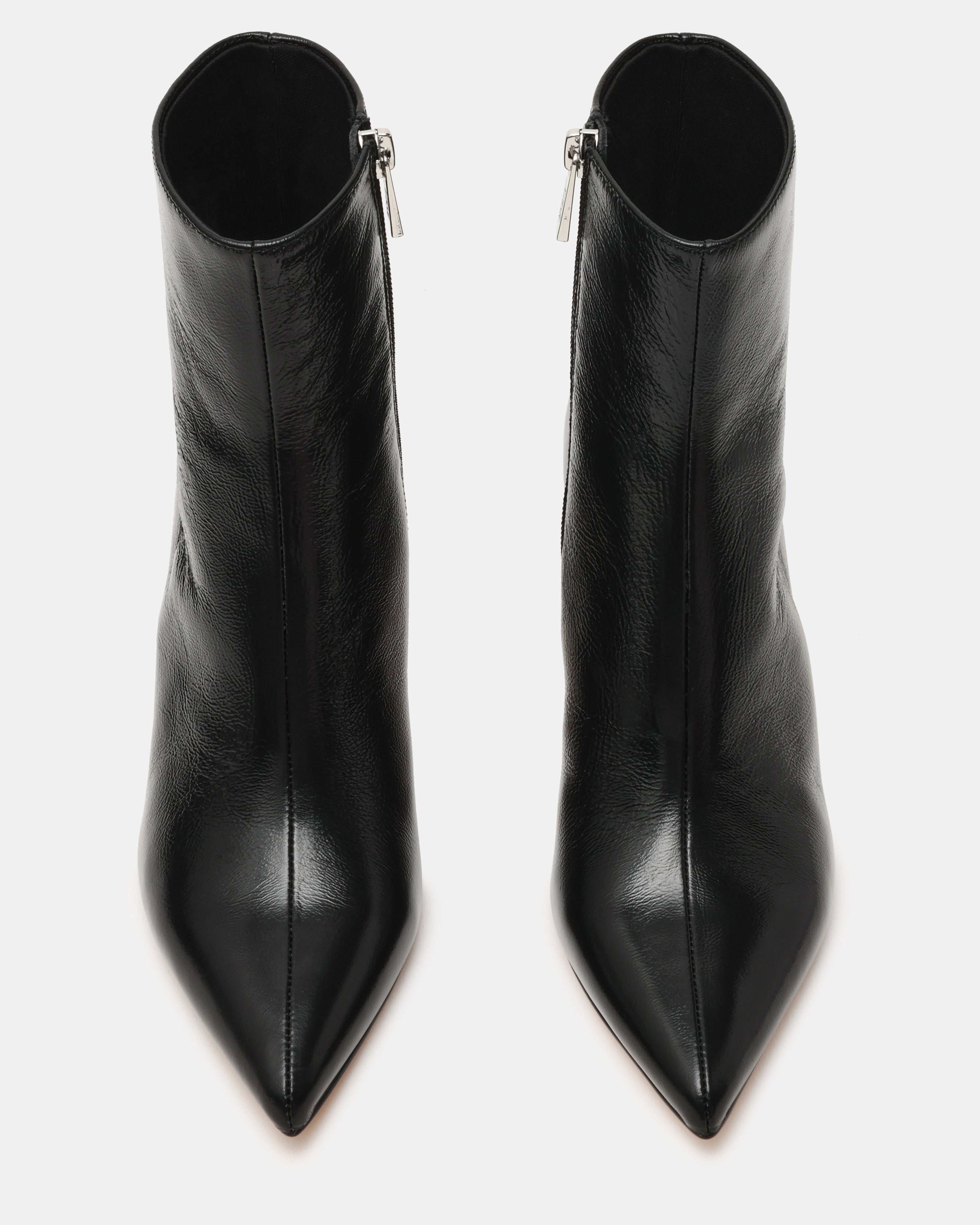 Lulah Stivale Nero Crinkle Vernice - view 4