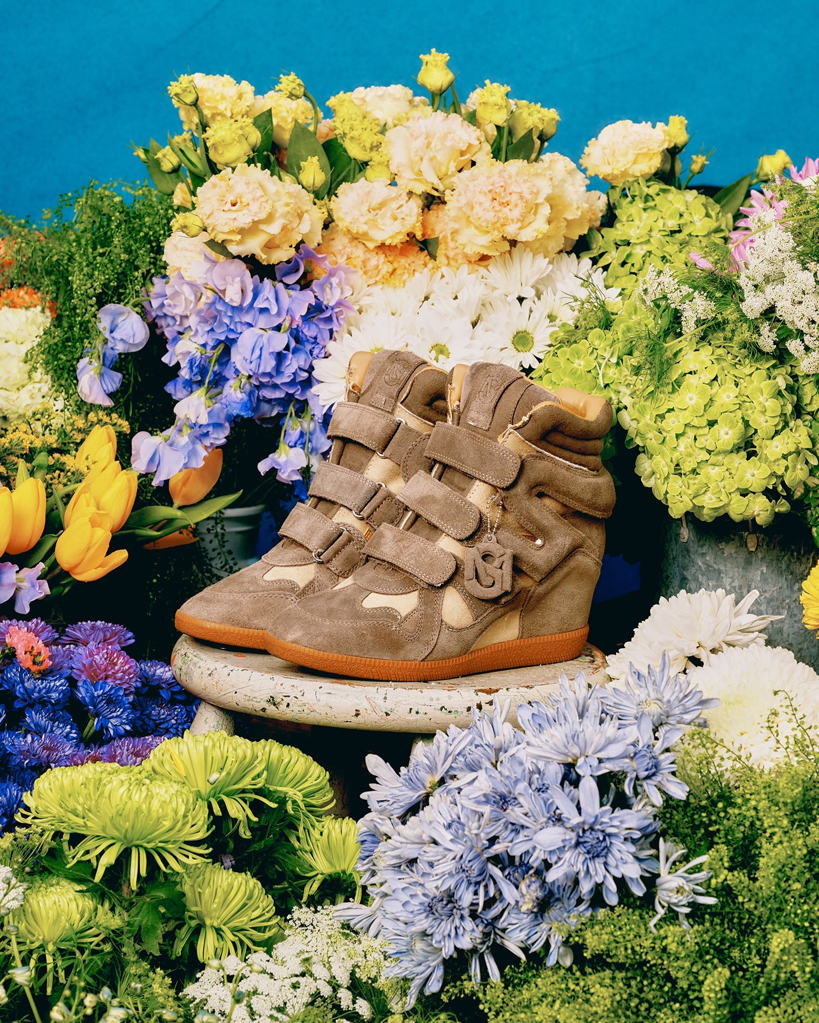 Mavis Sneaker Taupe Suede - view 5