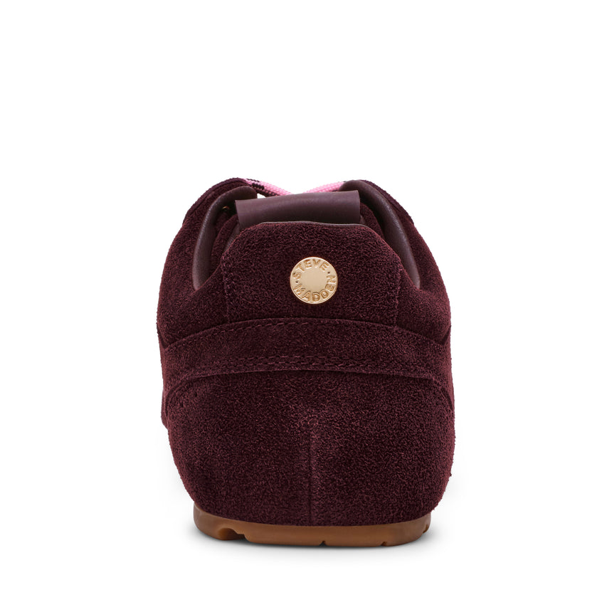 Asiel Sneaker Borgogna Suede
