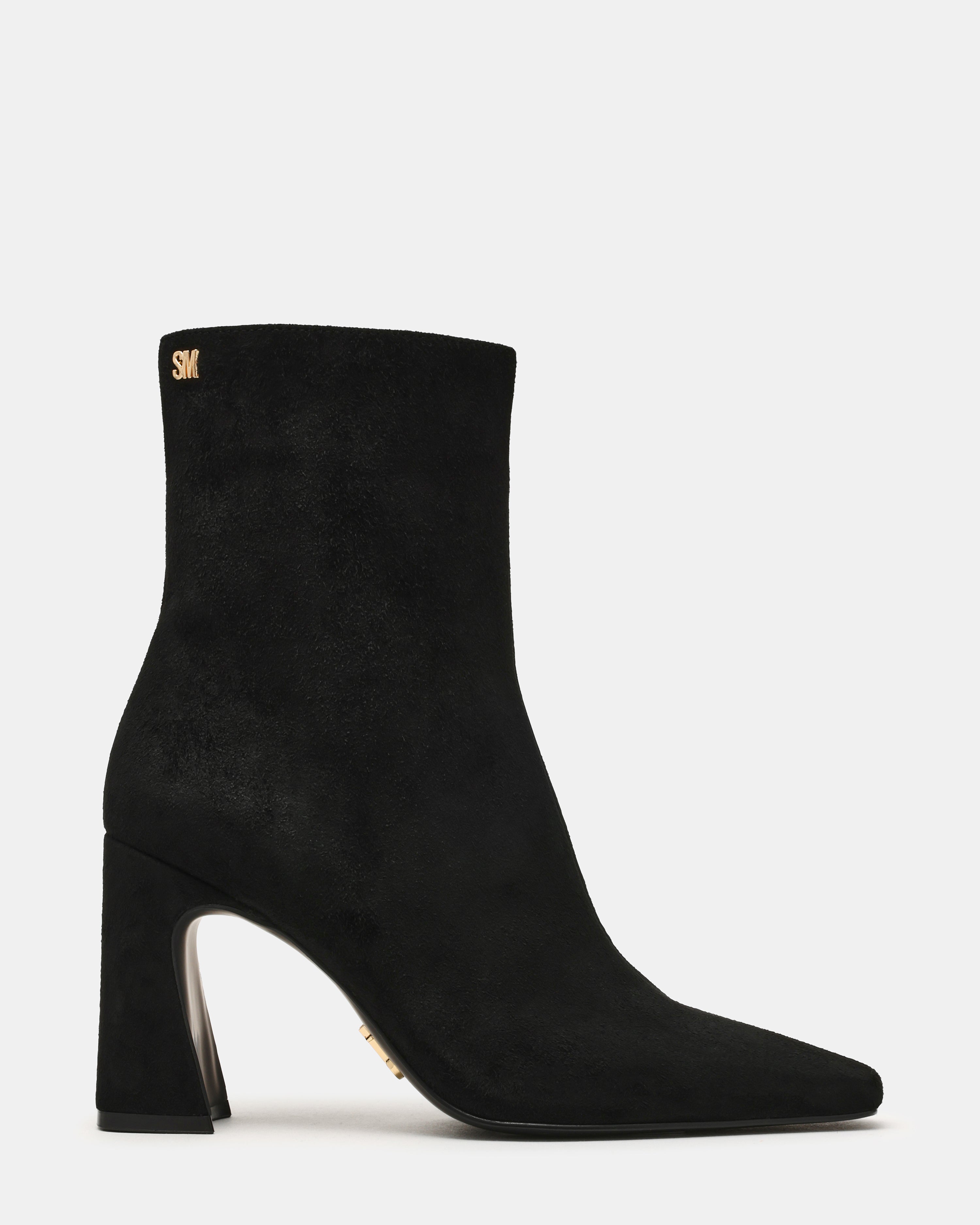 Flares Stivale Nero Suede