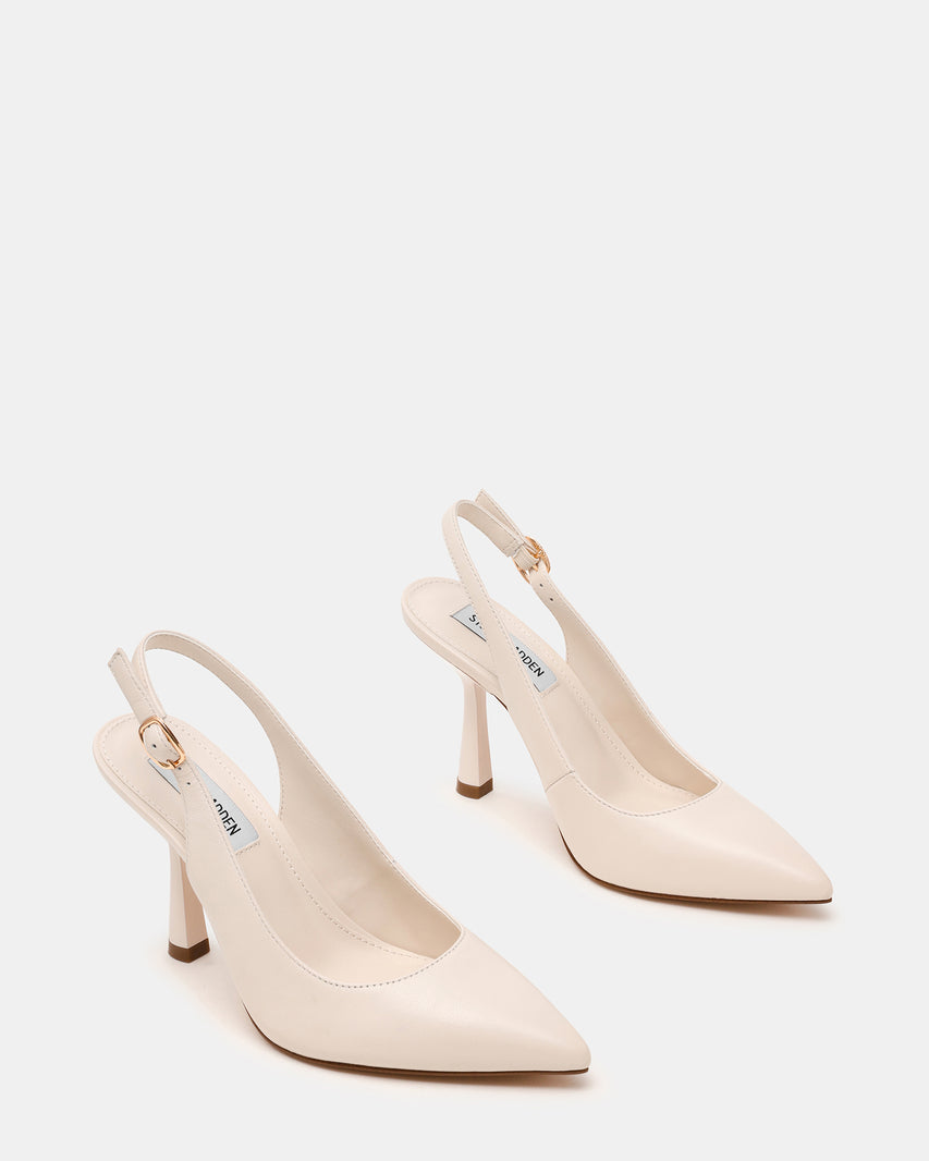 Juli Slingback Bone Pelle - view 6