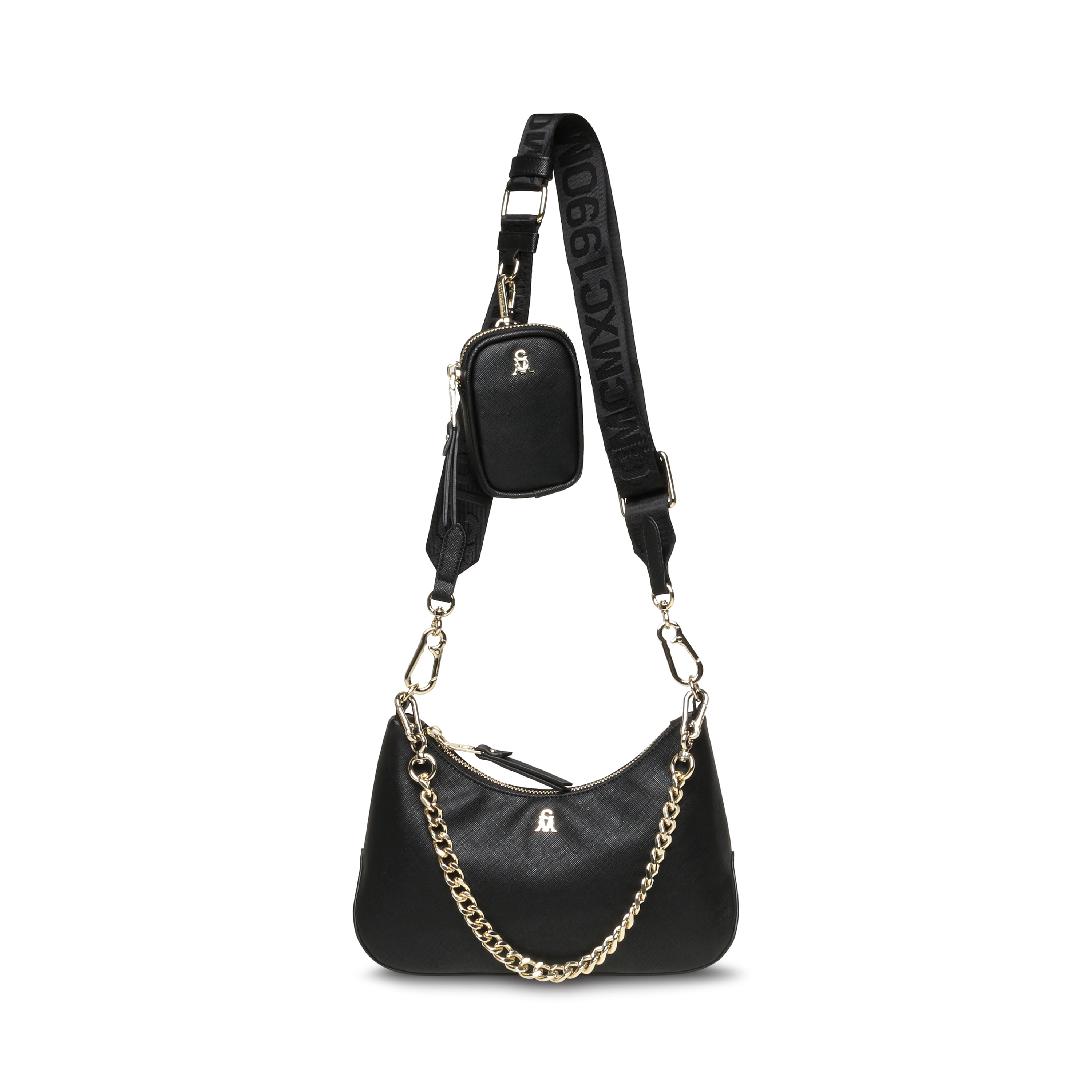 BSIN BORSA NERO ORO