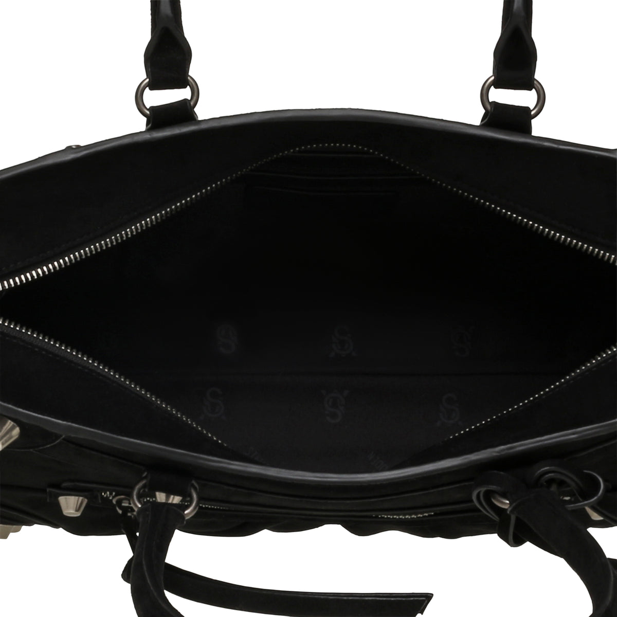Bravyn-S Borsa Nero Argento - view 5