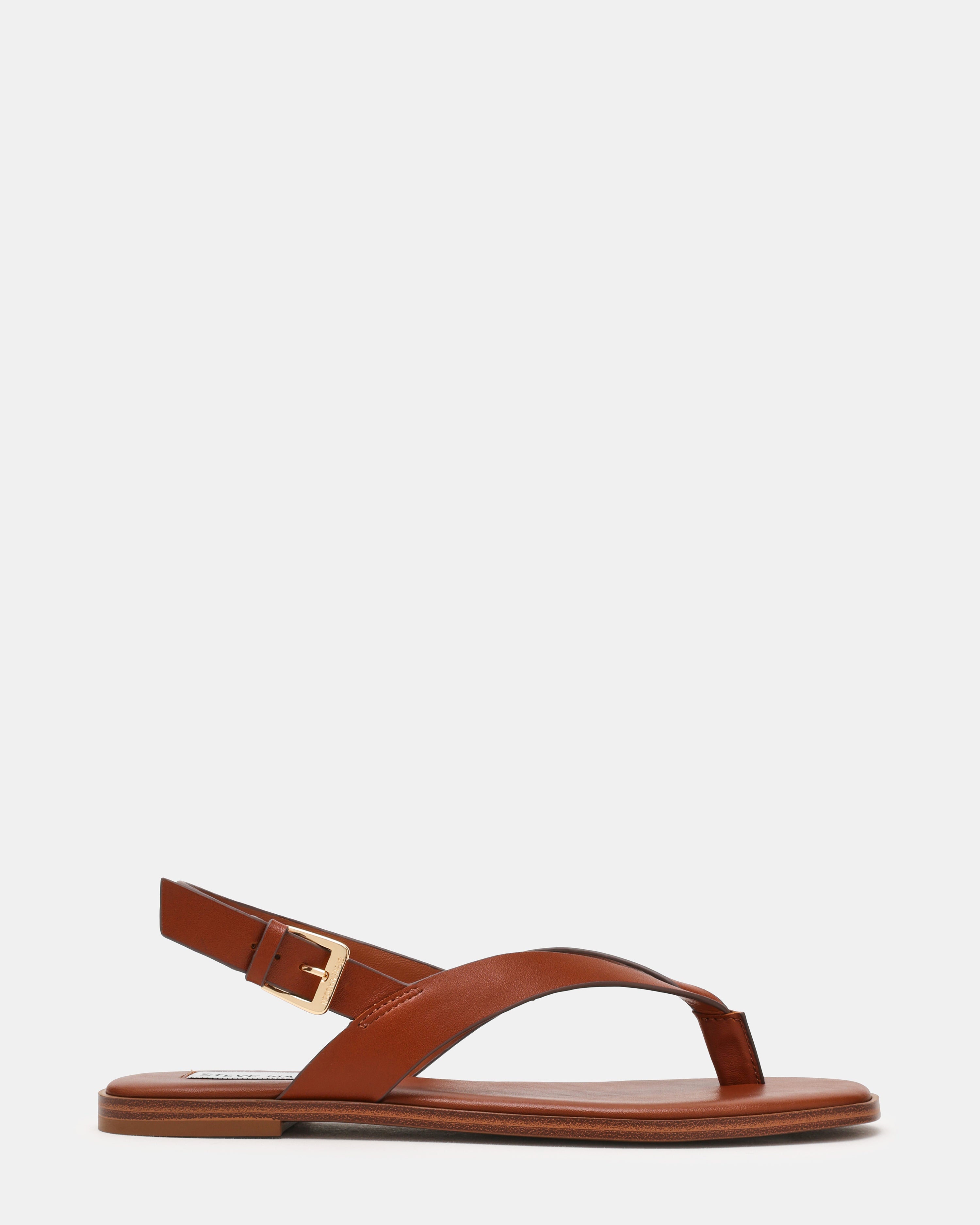 Nissi Sandalo Cognac Pelle