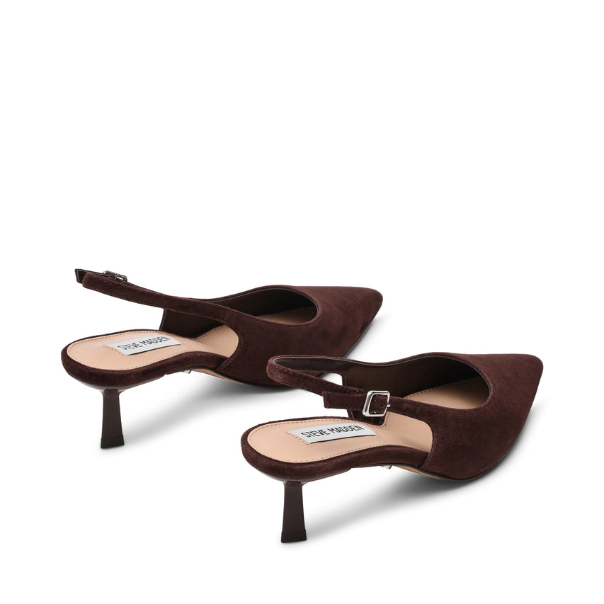 Korra Décolleté Coffee Suede - view 5