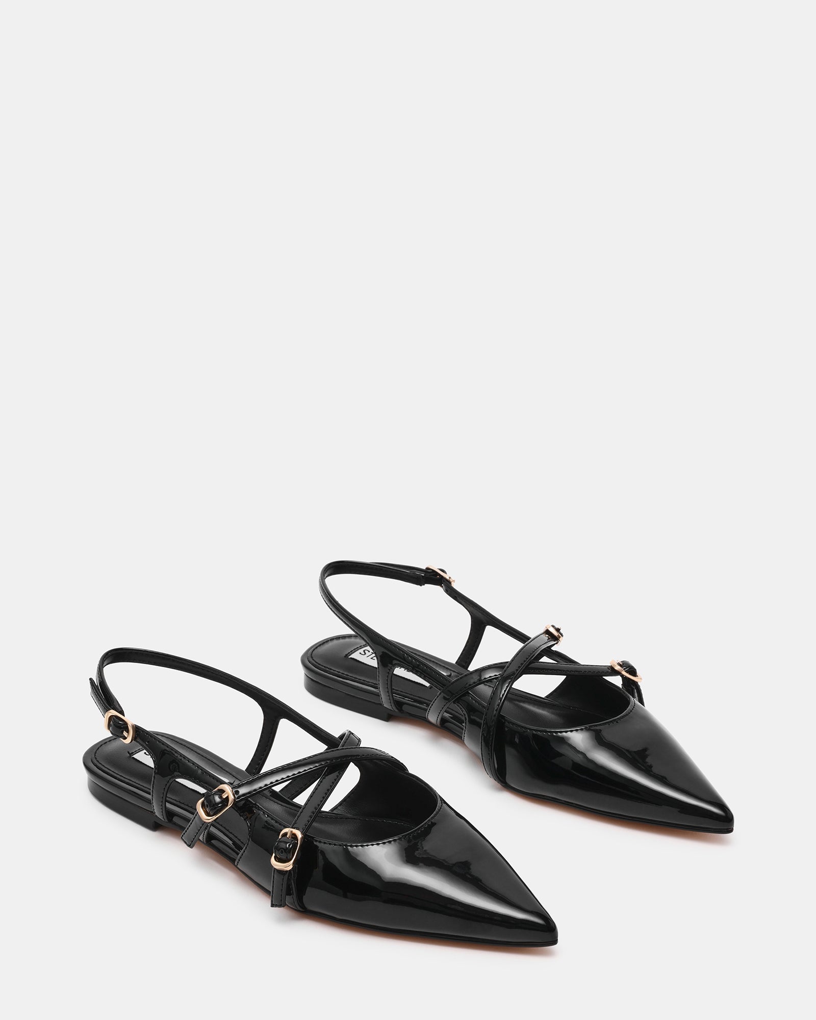 Clio Ballerina Nero Vernice - view 2