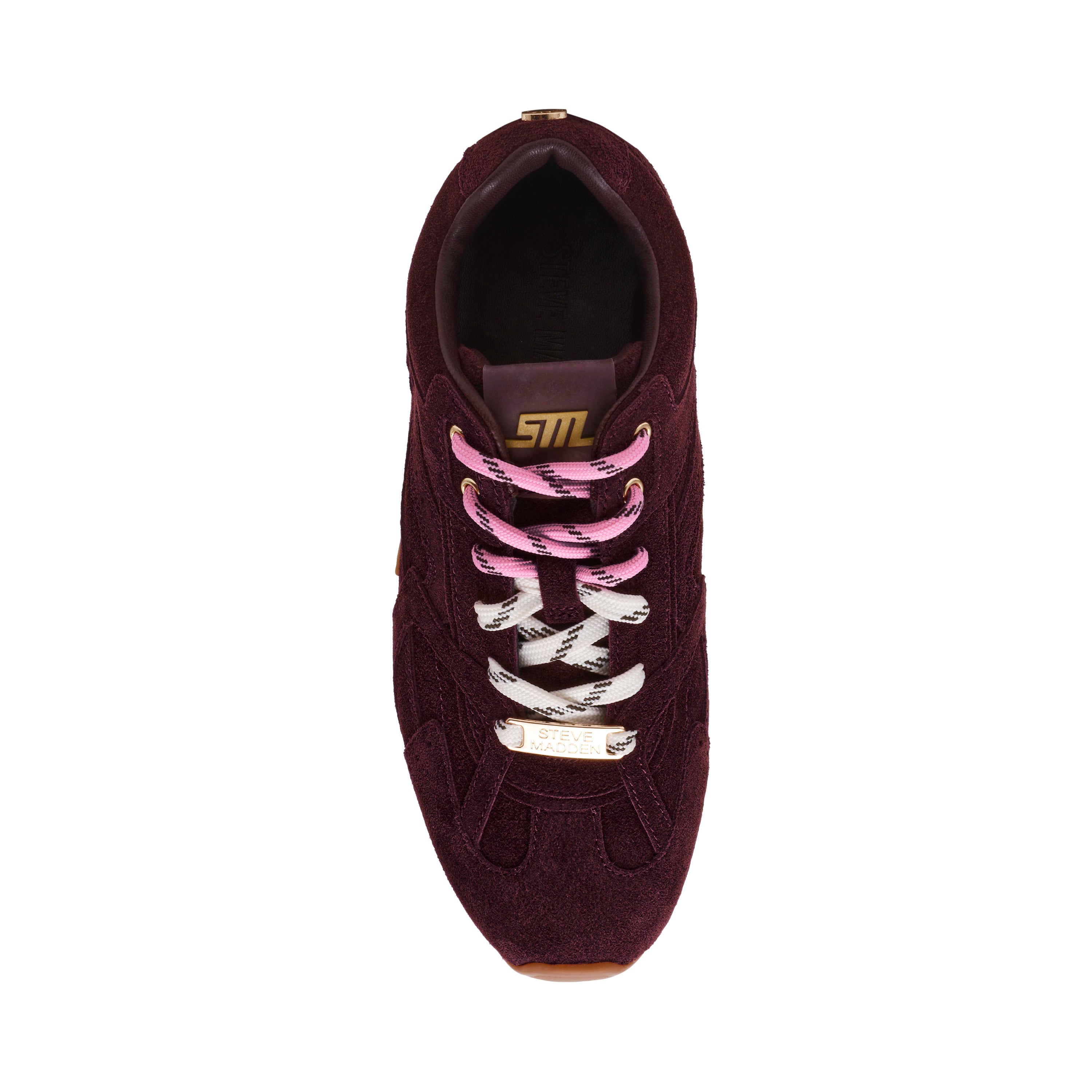 Asiel Sneaker Borgogna Suede
