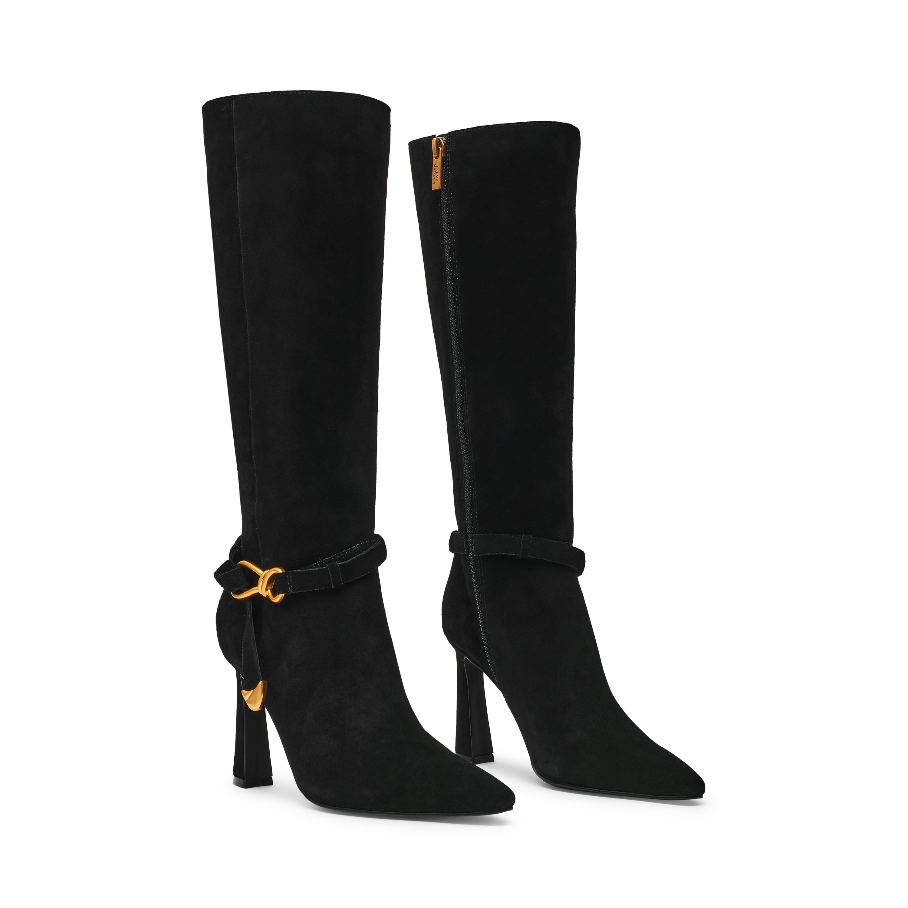 SIRRENS STIVALE NERO SUEDE