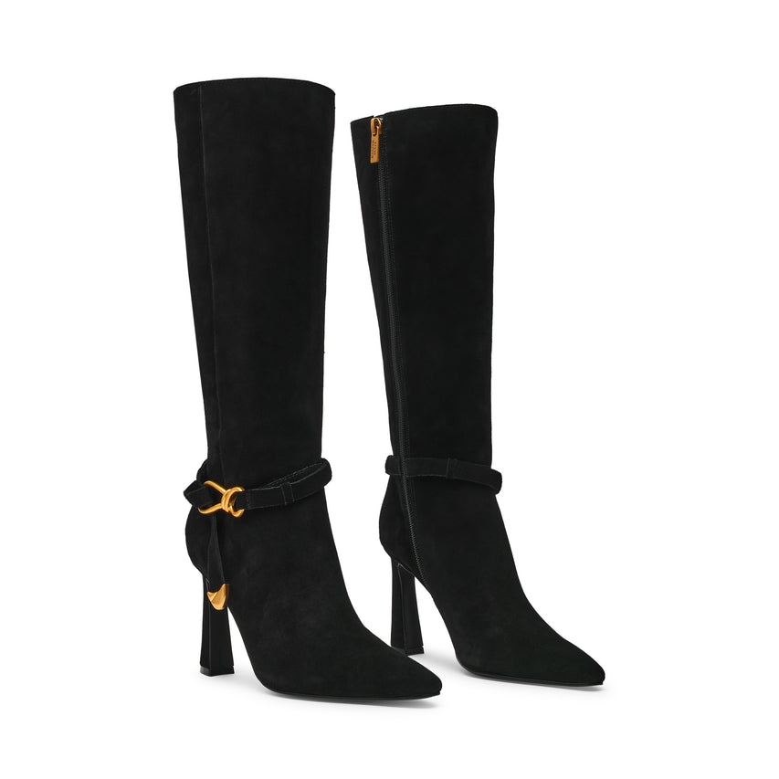 SIRRENS STIVALE NERO SUEDE