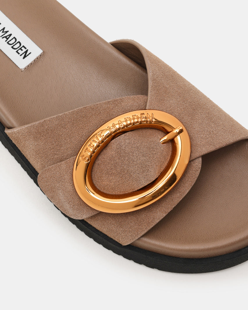 Mistify Sandalo Taupe Suede - view 3