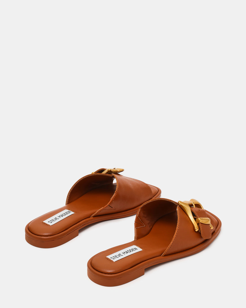 Abigayle Sandalo Cognac Pelle - view 4