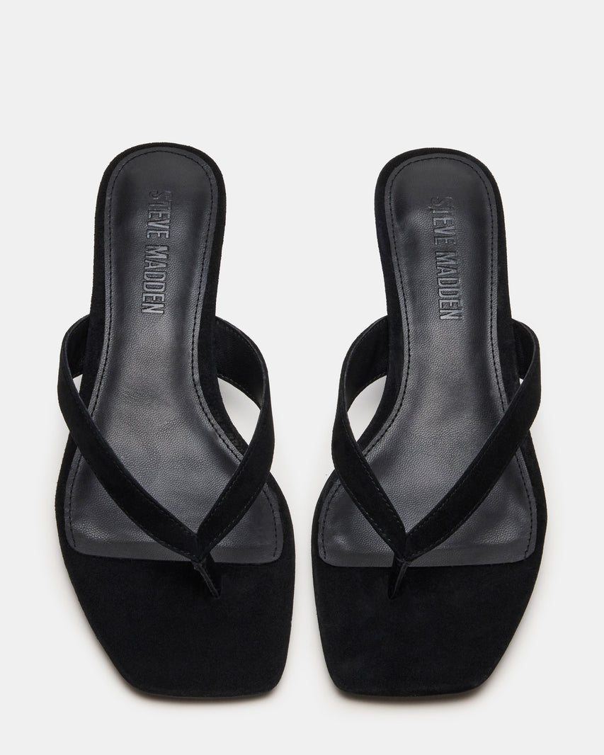 Tracie Sandalo Nero Suede - view 4