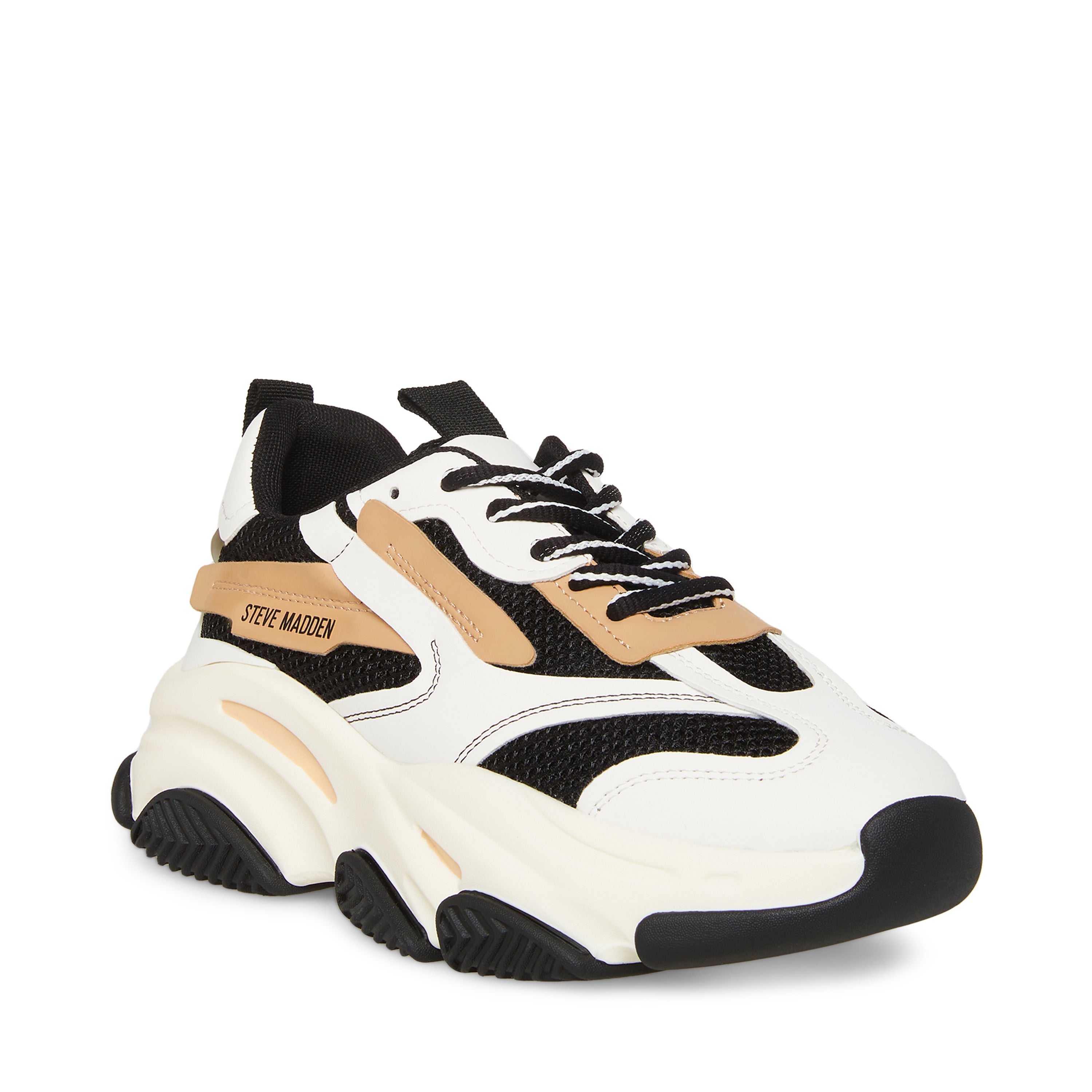 Possession-e Sneaker Nero Tan - view 2