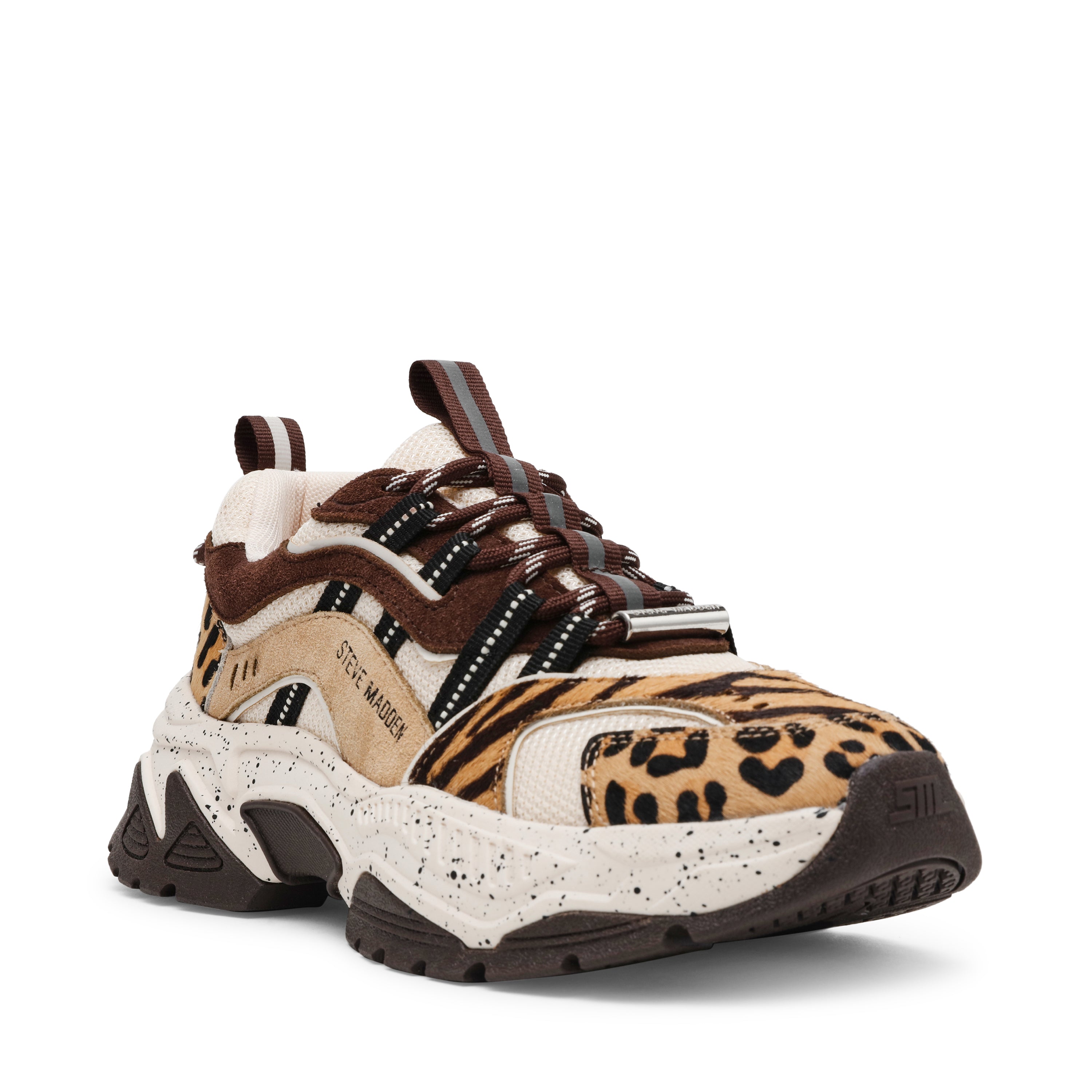 ANIMATES-L SNEAKER MARRONE LEOPARD