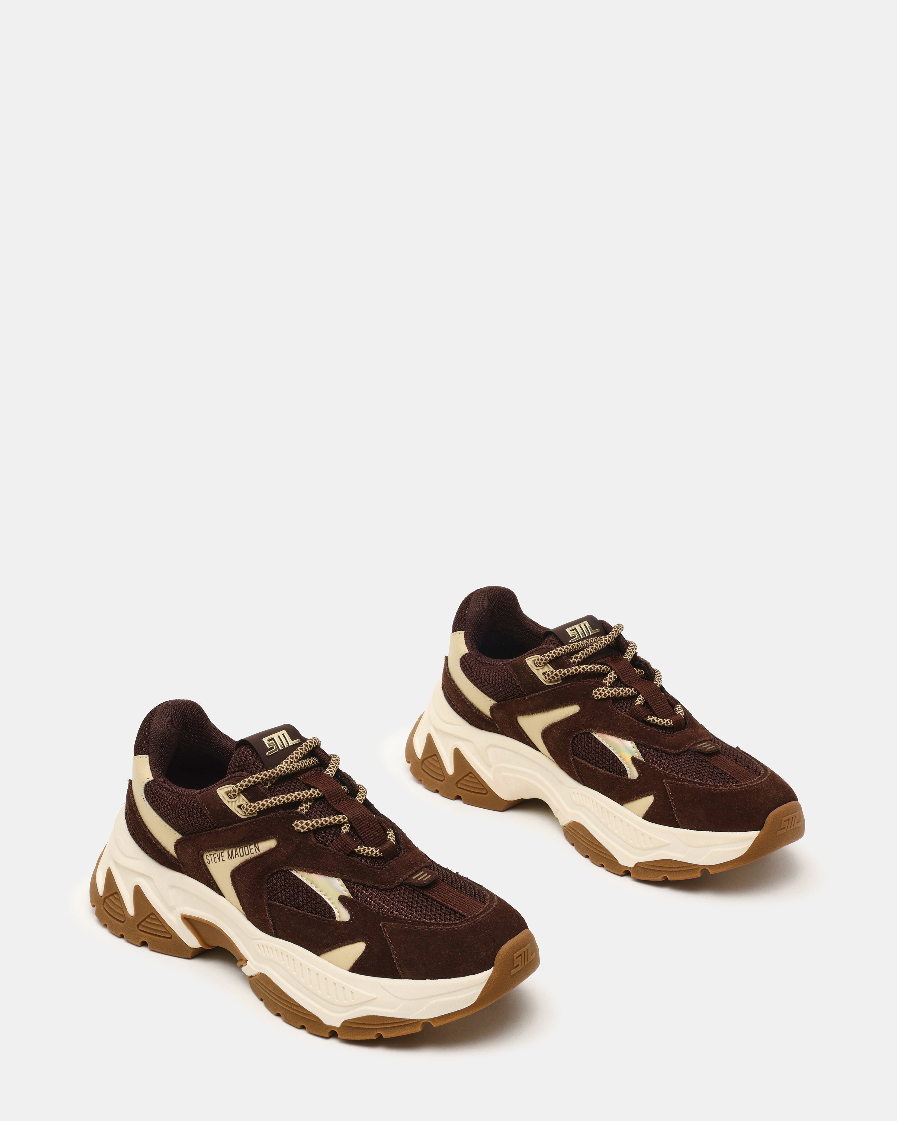 Ample Sneaker Chocolate Marrone Suede - view 5
