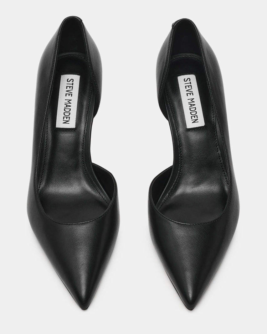 Vena Décolleté Nero Pelle