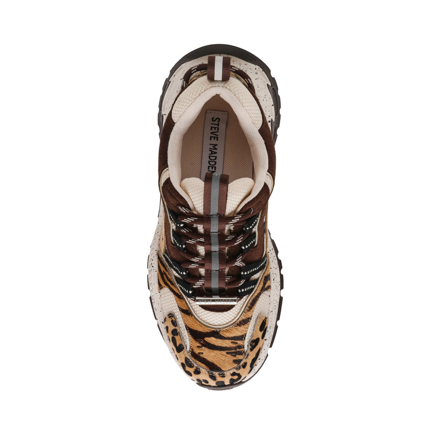 ANIMATES-L SNEAKER MARRONE LEOPARD