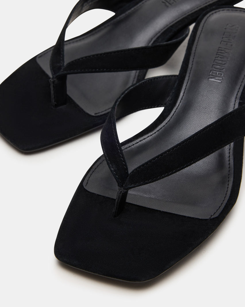 Tracie Sandalo Nero Suede - view 5