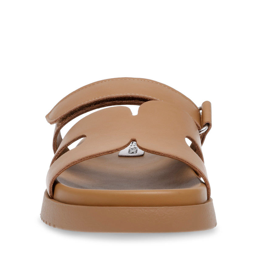 Missile Sandalo Cognac Pelle