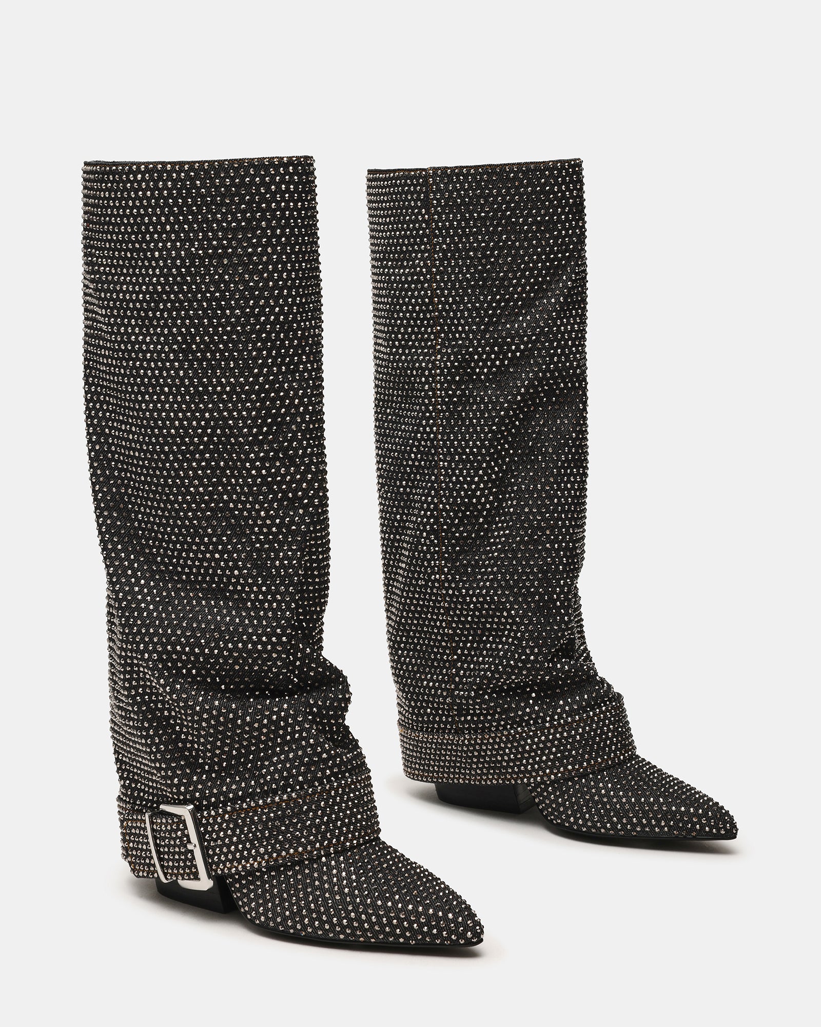 Illuzion-r Stivale Nero Denim - view 6