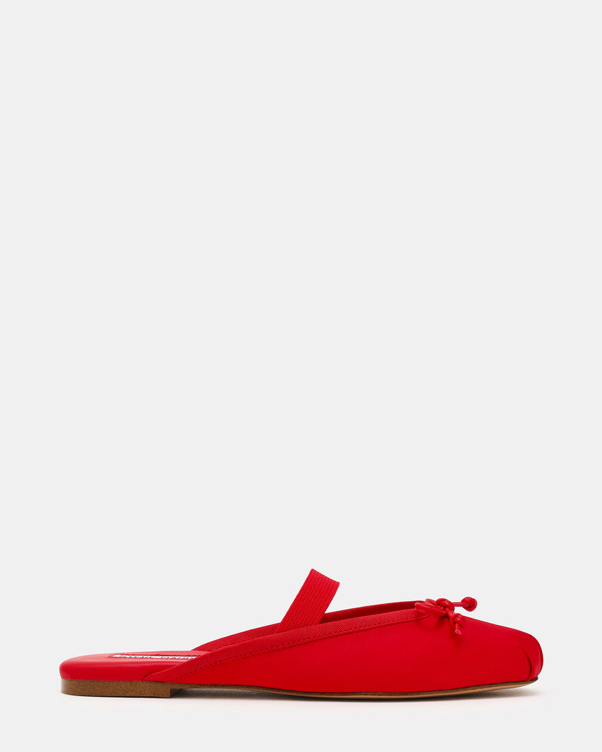 Cutesy Ballerina Rosso Satin