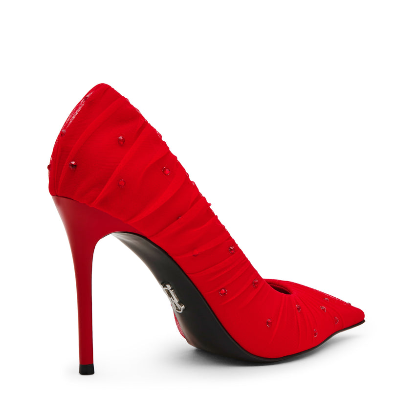 Danville Décolleté Rosso Satin - view 4