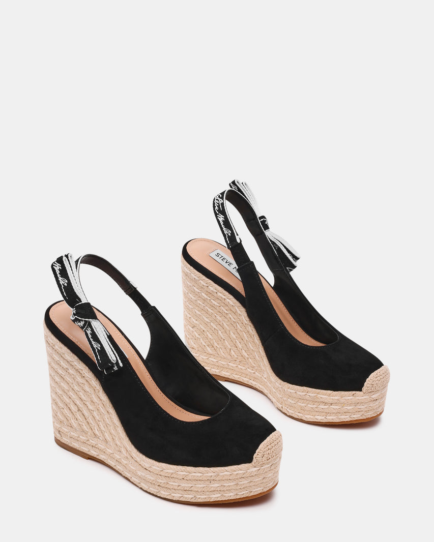 Demmi Zeppa Nero Suede - view 2