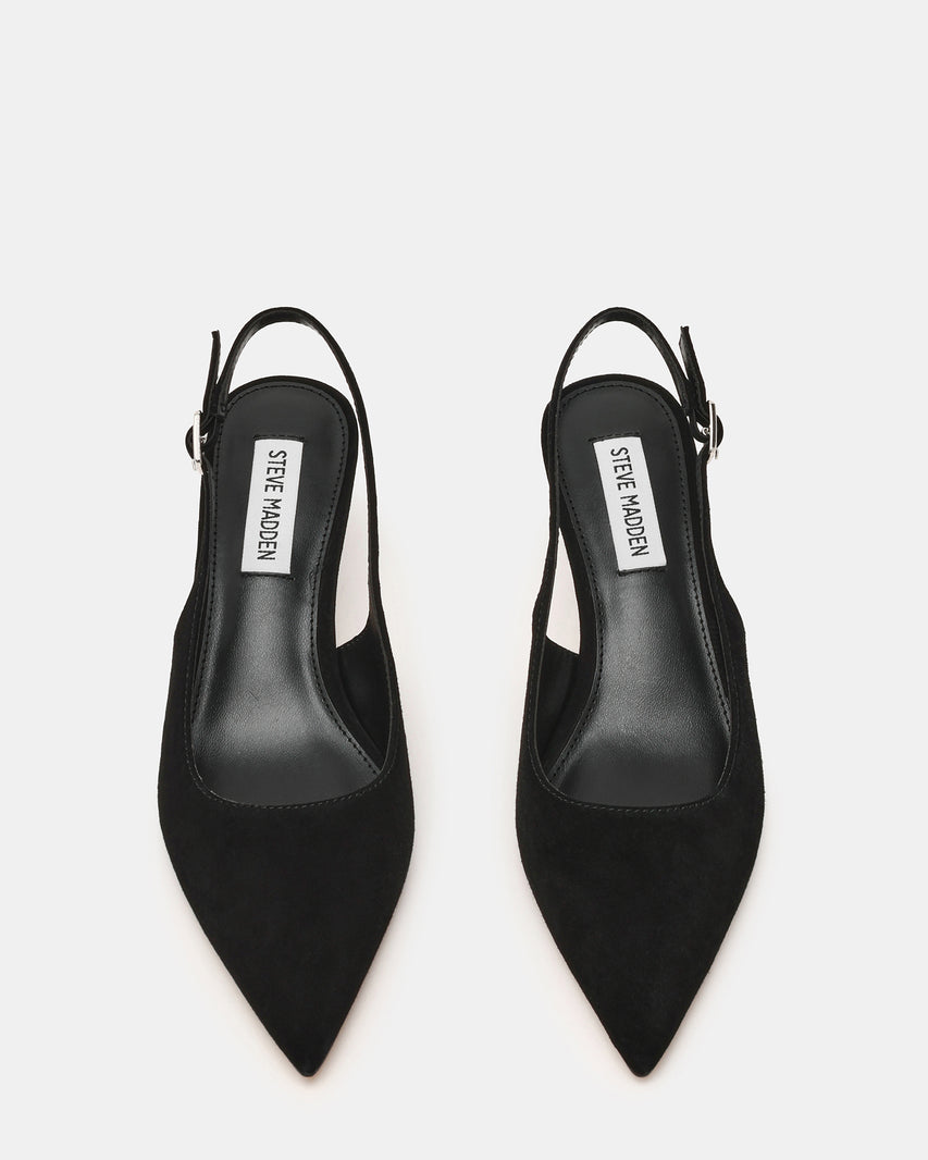 Korra Décolleté Nero Suede - view 4