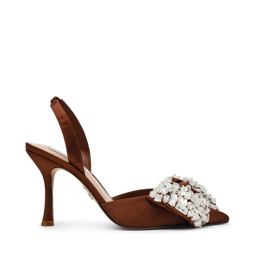 Lovie Décolleté Marone Satin