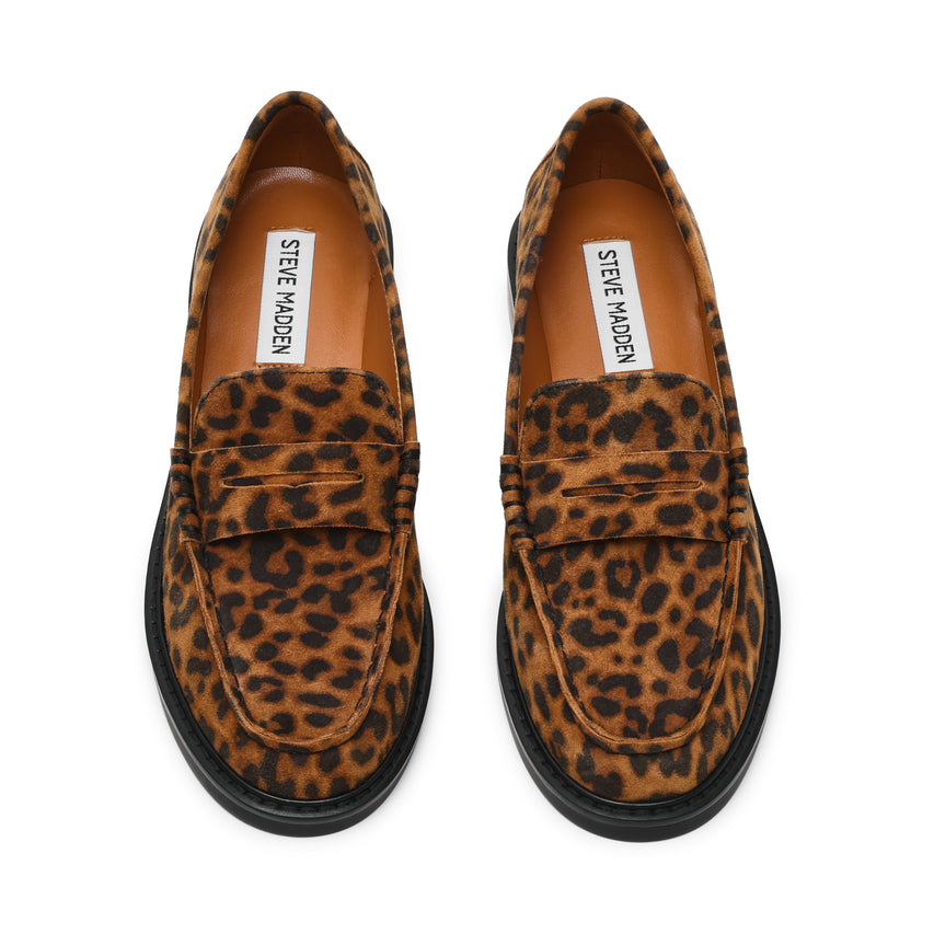 ADISON MOCASSINO LEOPARD SUEDE