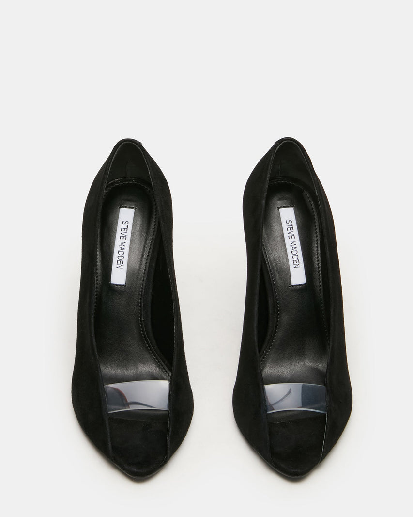 Santino Décolleté Nero Suede - view 5