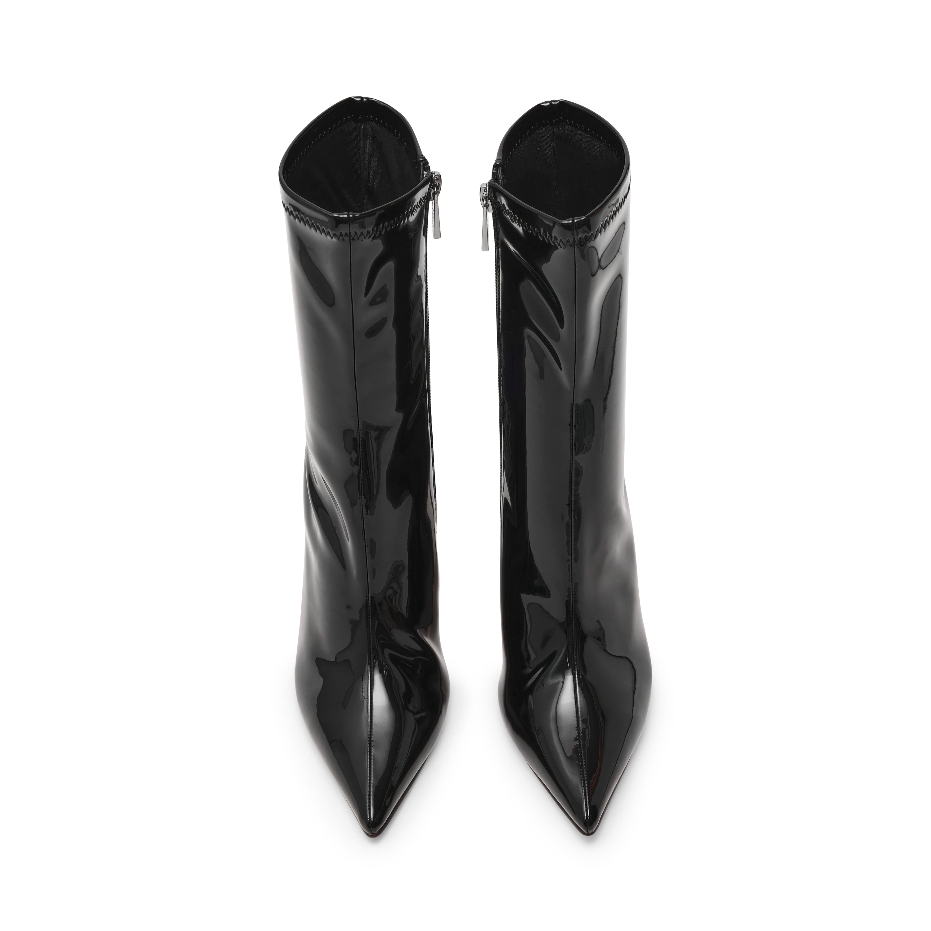 EASY ST. STIVALE NERO VERNICE