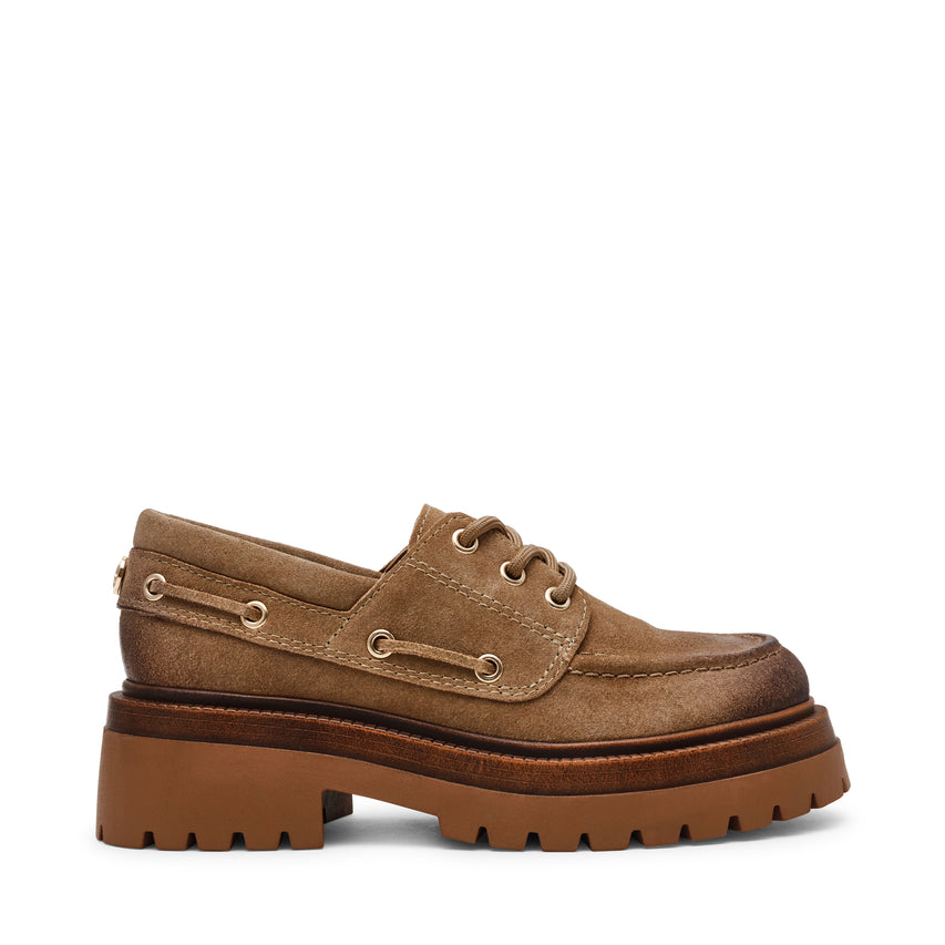 DETROIT MOCASSINO TAUPE SUEDE