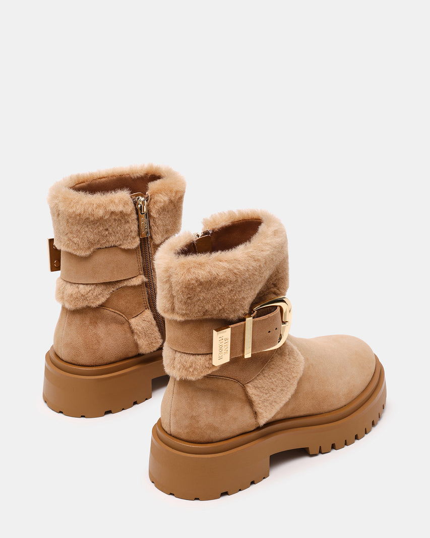 LODGE STIVALE TAN SUEDE