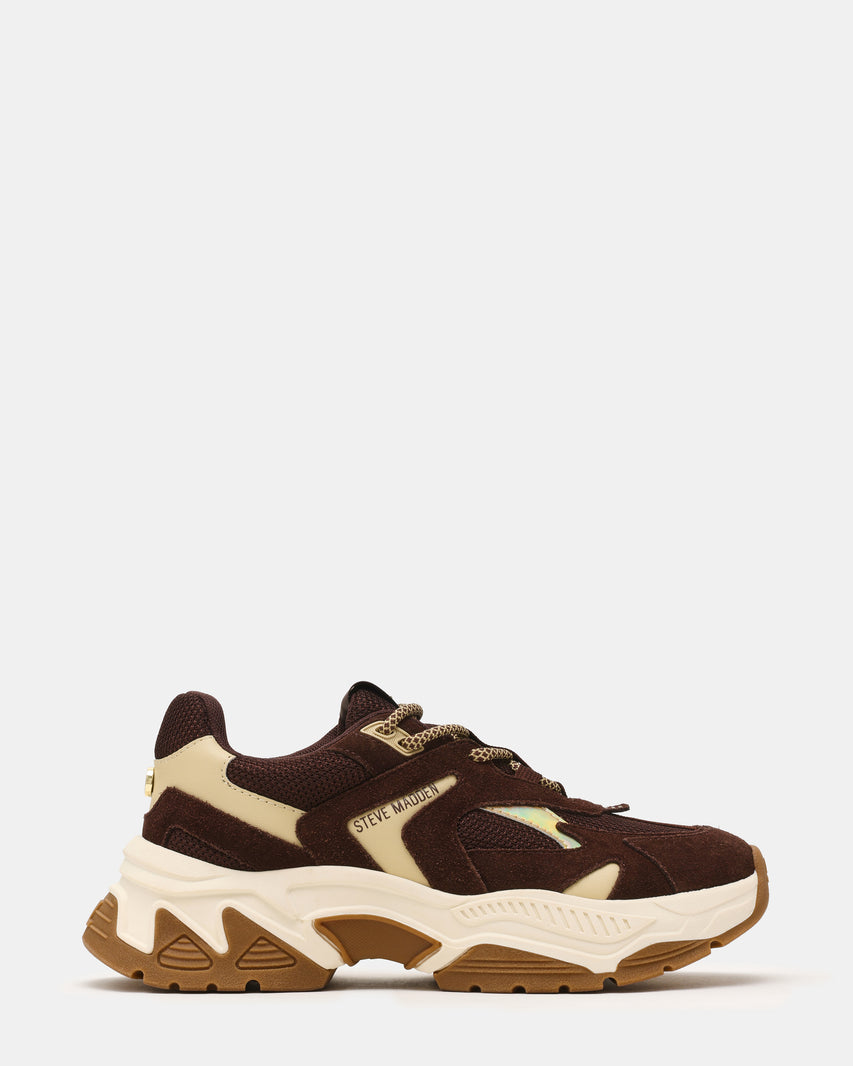 Ample Sneaker Chocolate Marrone Suede