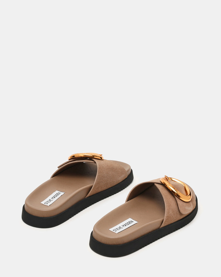Mistify Sandalo Taupe Suede - view 4
