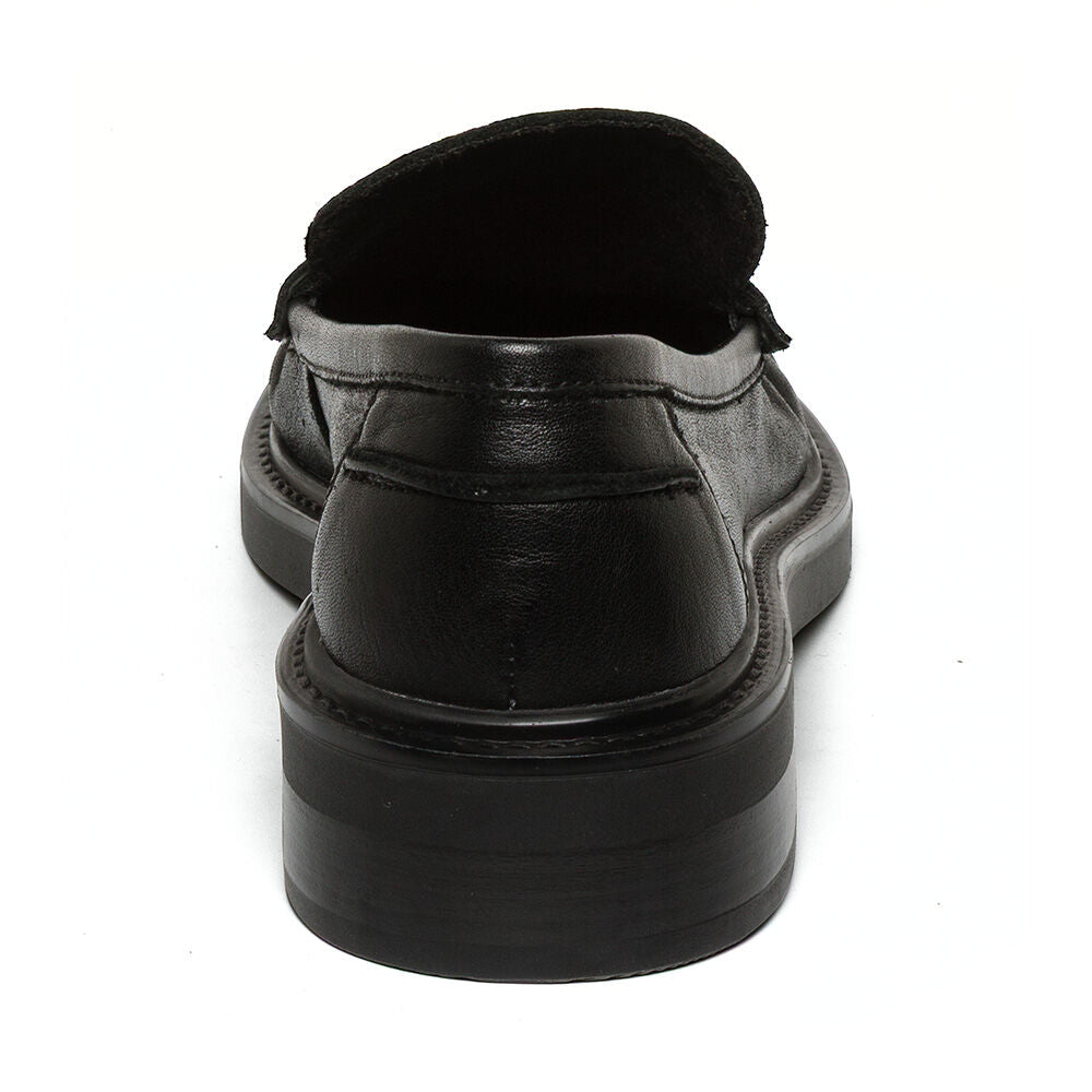 Nadya Mocassino Nero Pelle - view 4