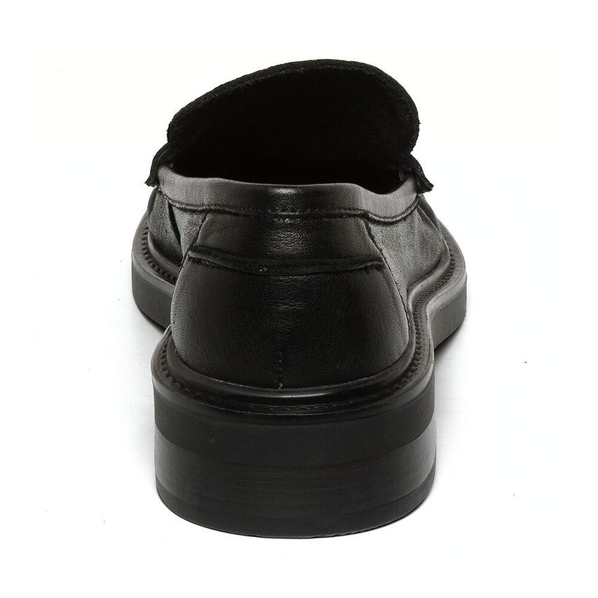 Nadya Mocassino Nero Pelle - view 4