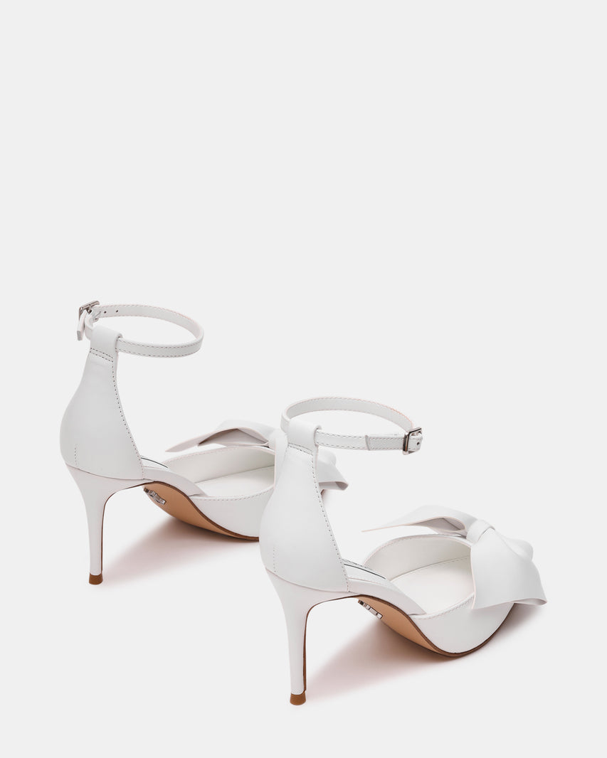 Lorina Décolleté Bianco Pelle - view 4