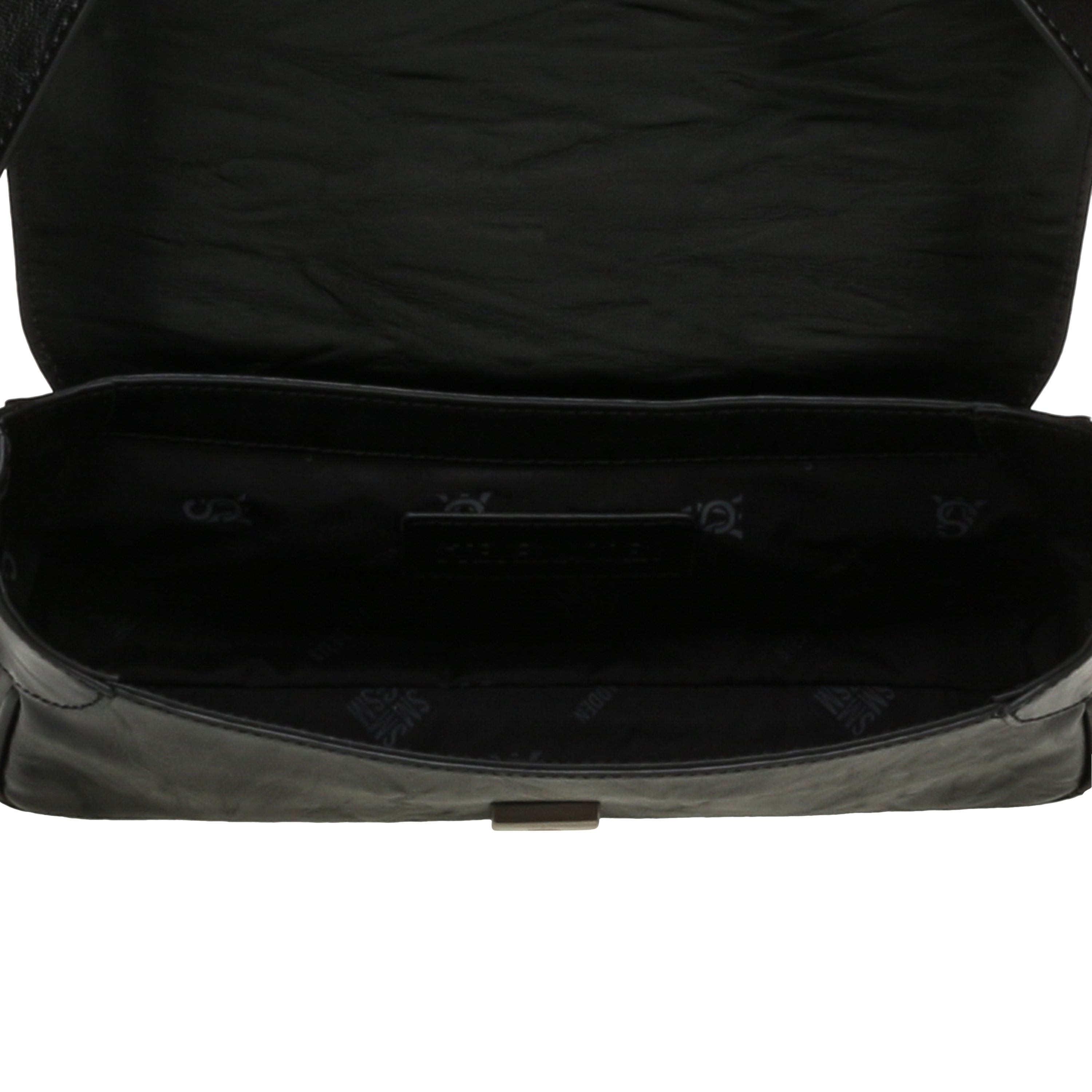 BCELENA BORSA NERO ARGENTO