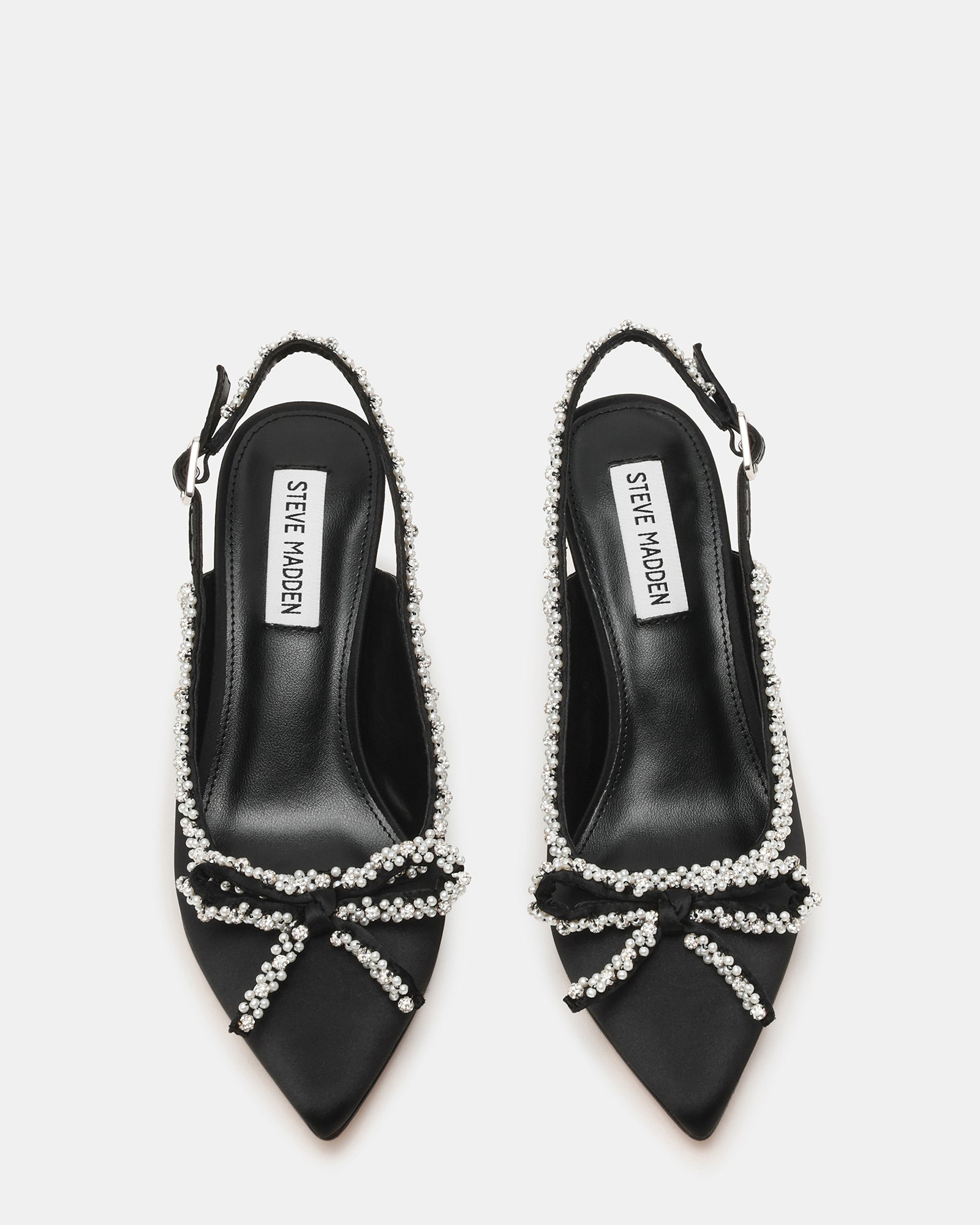 Florissa Slingback Nero Satin - view 4