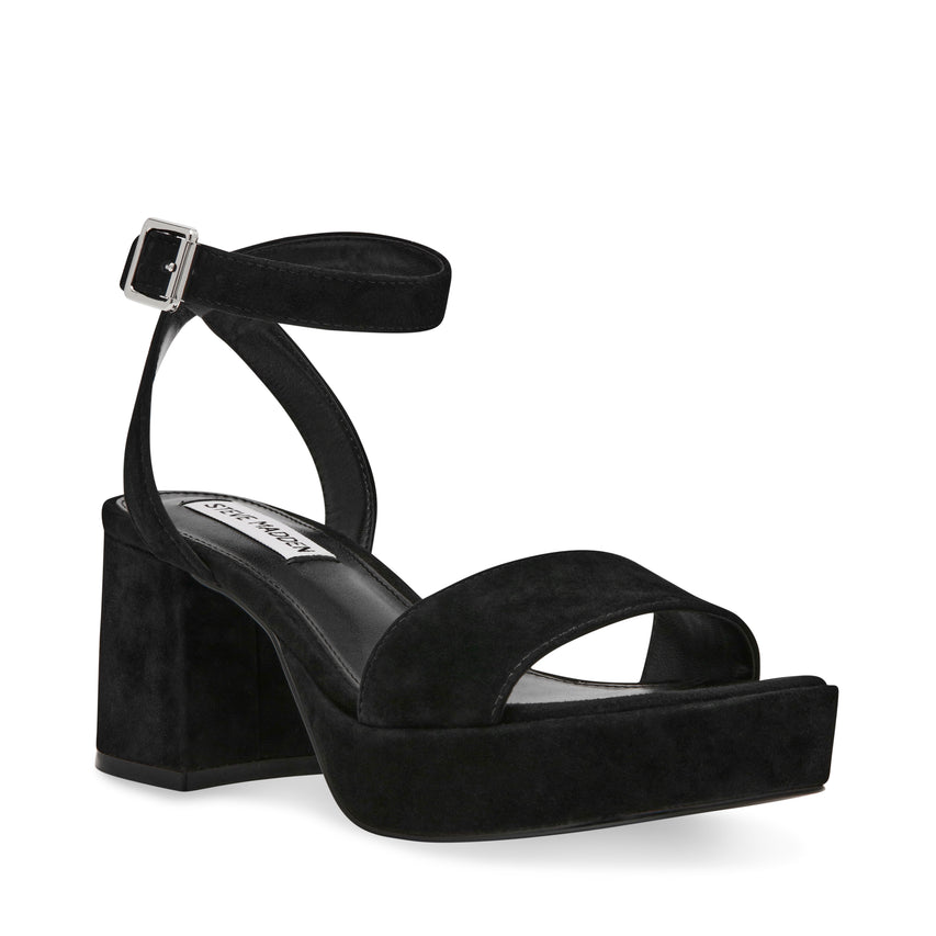 Mercerr Sandalo Nero Suede - view 2